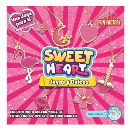 Corazón Sorpresa Con Joya Y Dulces Coleccionable - Louicid