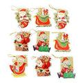 Pack 9 Tarjetas Navideñas 7x8cm Celebraciones Belina - Louicid
