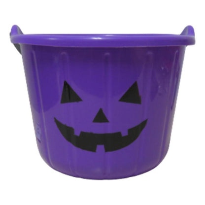Balde Para Dulces Halloween Diseño Calabaza - Louicid