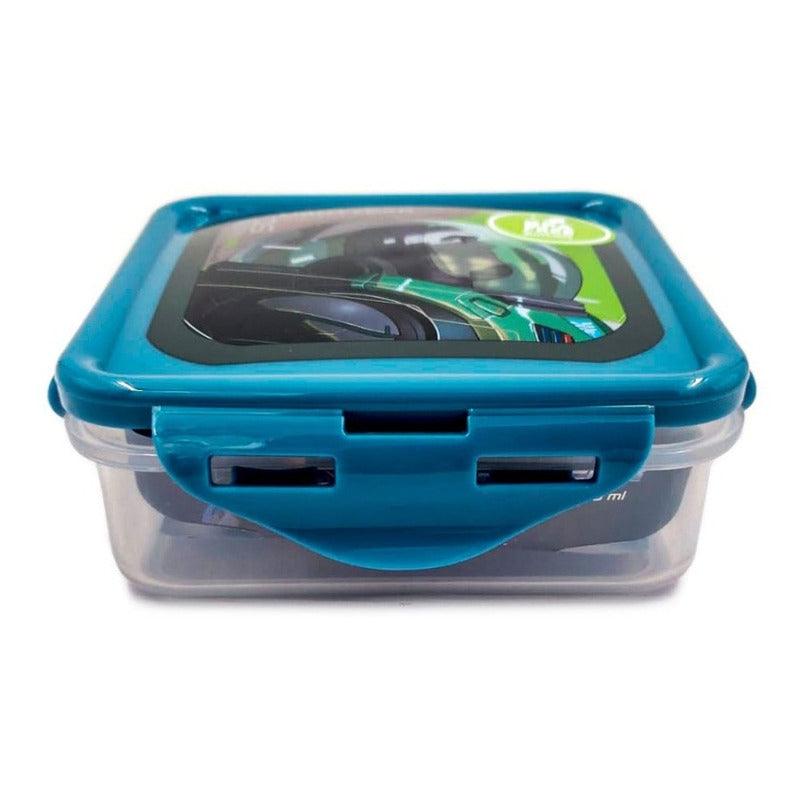 Hermético Cuadrado Lightyear 500ml Libre Bpa Disney Pixar - Louicid