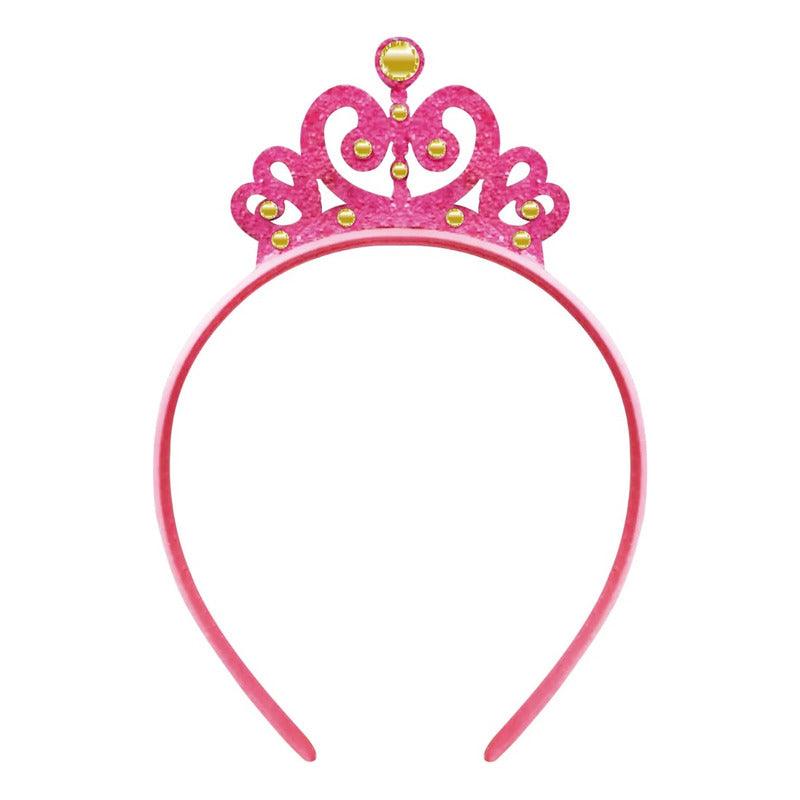 Disfraz Princesa Disney Falda Con Cintillo Corona Fucsia - Louicid