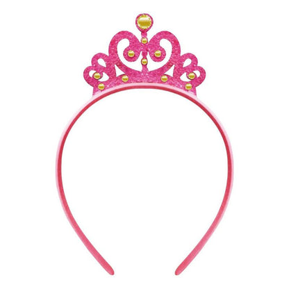 Disfraz Princesa Disney Falda Con Cintillo Corona Fucsia - Louicid