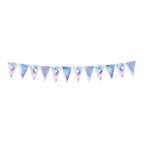 Guirnalda Sirena Tornasol 10pcs Banderines Cumpleaños Argos - Louicid