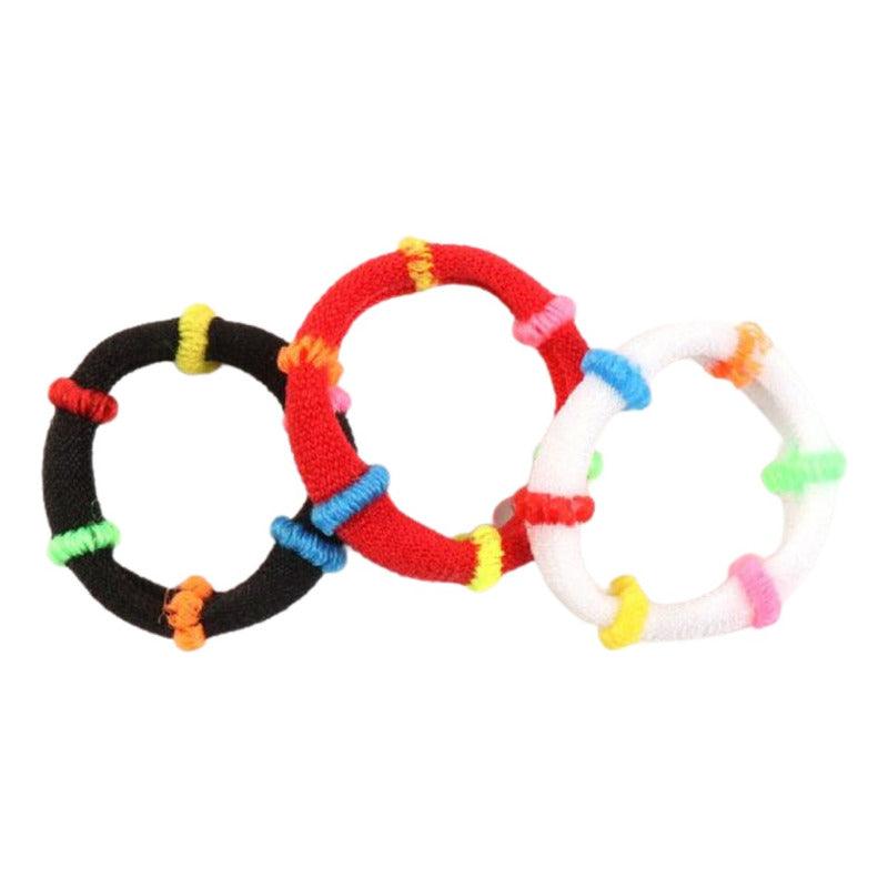 Set 50 Colet Accesorio Para Cabello Multicolor 2,5cm - Louicid