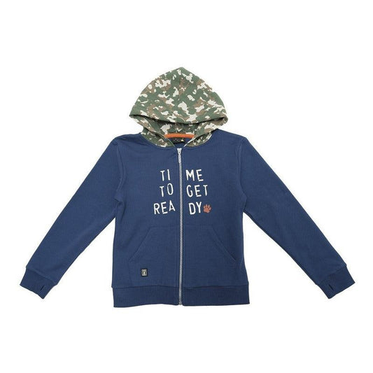 Polerón De Niño Con Cierre Apache Wild Collection Pillin - Louicid