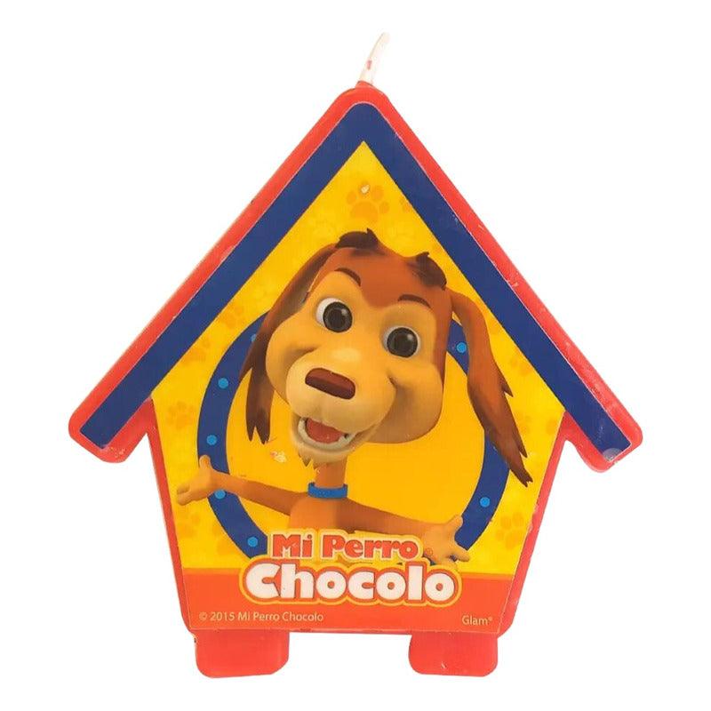 Vela Para Cumpleaños Mi Perro Chocolo - Louicid