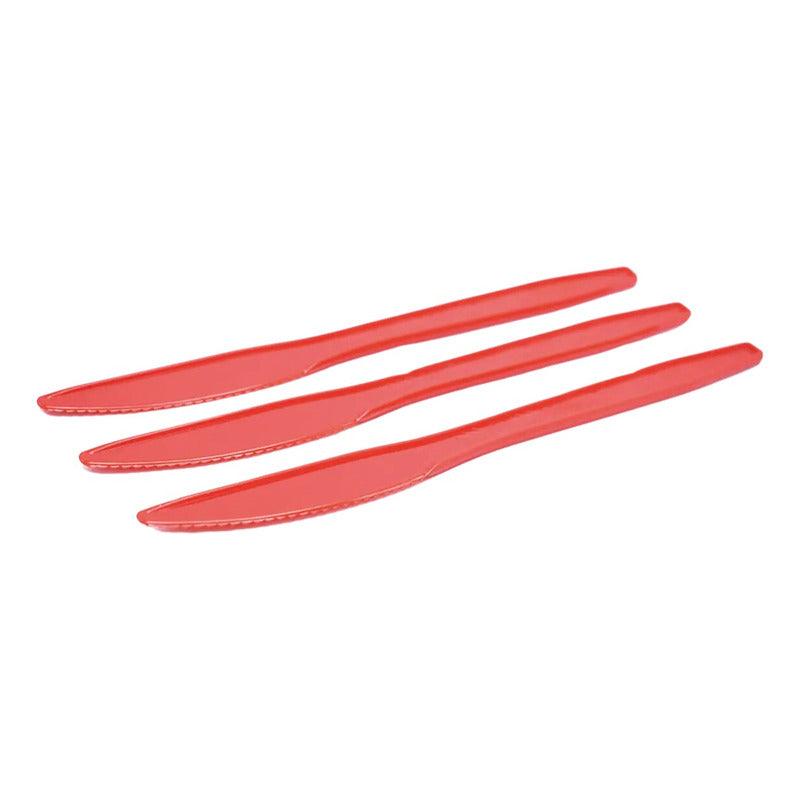 Set De 12 Cuchillos Plásticos Desechables Para Celebraciones - Louicid