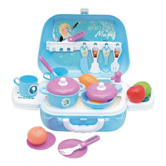 Set De Cocina Y Utensilios En Cartera Frozen Disney - Louicid