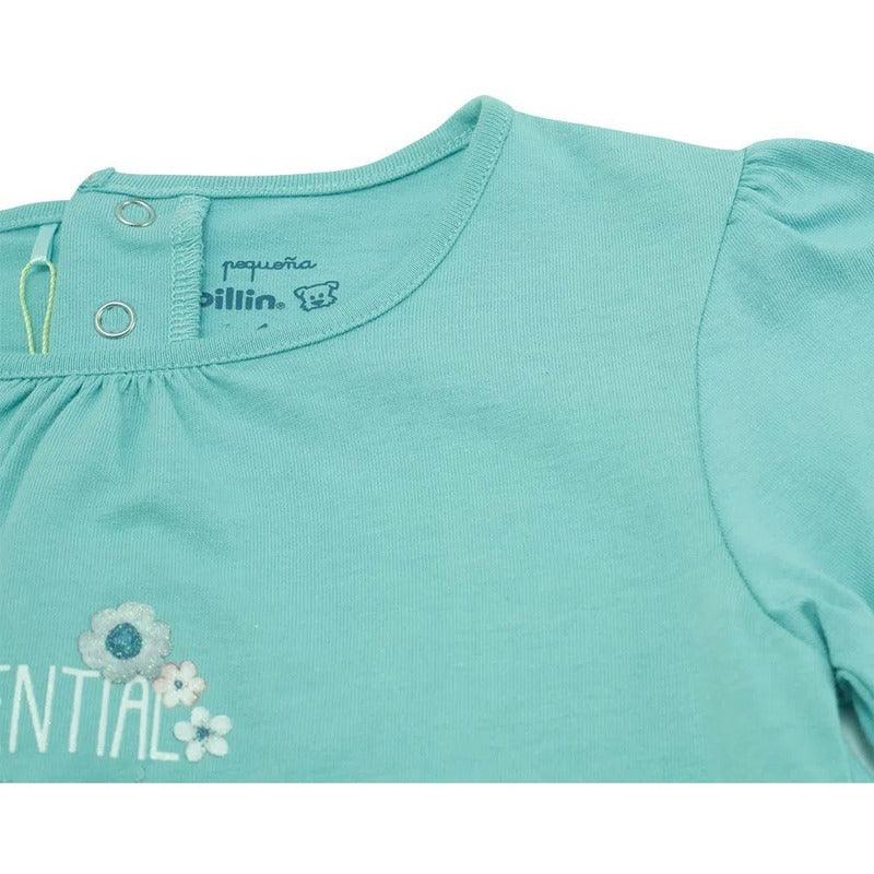 Polera De Bebé Niña Manga Larga Pillin - Louicid