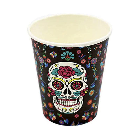 Vasos De Halloween Calavera Catrina 6pcs Belina - Louicid