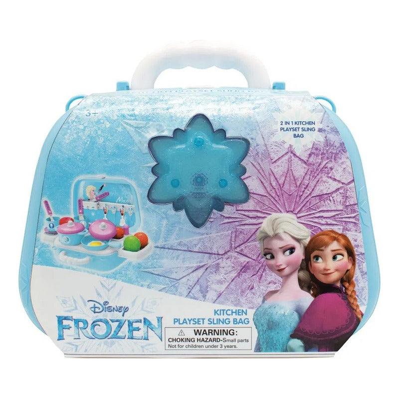 Set De Cocina Y Utensilios En Cartera Frozen Disney - Louicid