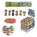 Pack 12 Huevos Sorpresa Paw Patrol Figura Stickers Caramelo - Louicid