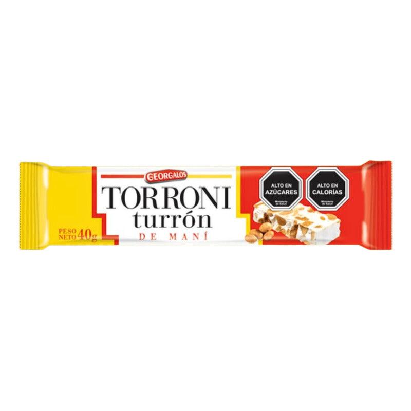 Turrón De Maní Torroni Barra Pequeña De 40gr - Louicid