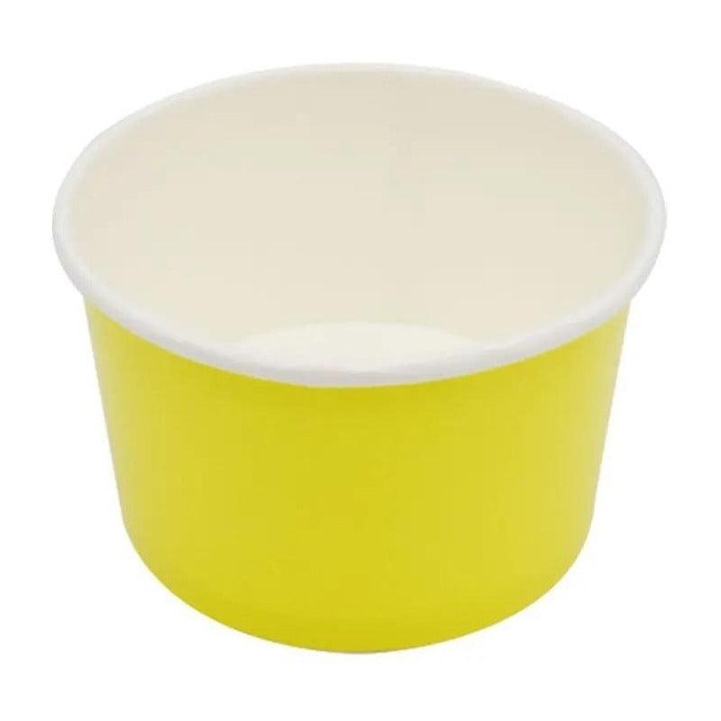 Pote De Helado 6 Pcs Cartón Desechable Belina - Louicid