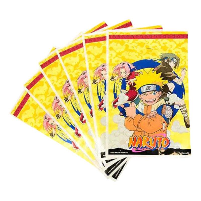 Bolsas Para Dulces Naruto 6pcs Para Cumpleaños - Louicid