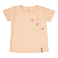 Polera De Niña Tela Sustentable Rosado Pillin - Louicid