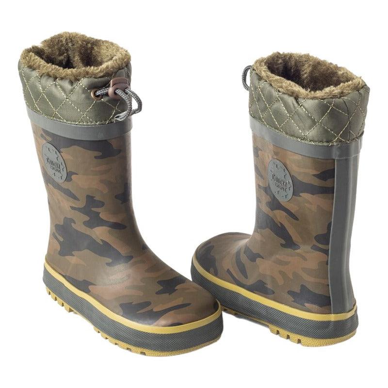 Bota De Agua Niño Verde Camuflada Colloky - Louicid