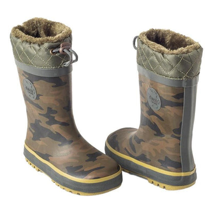 Bota De Agua Niño Verde Camuflada Colloky - Louicid