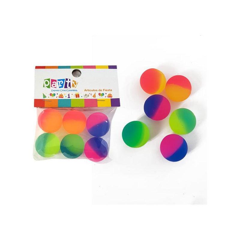 Pack 6 Pelotas Saltarinas - Louicid