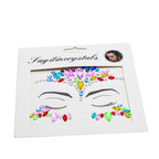 Sticker De Gemas Para Cara Y Cuerpo Variedad De Colores - Louicid