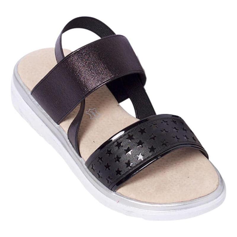Sandalia De Niña Print Estrellas - Louicid