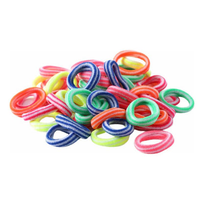 Set 50 Colet Accesorio Para Cabello Rayas 2,5cm - Louicid