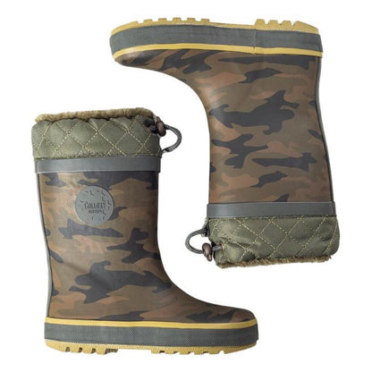 Bota De Agua Niño Verde Camuflada Colloky - Louicid