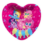 Set 6 Platos Cartón My Little Pony 18cm Para Cumpleaños - Louicid