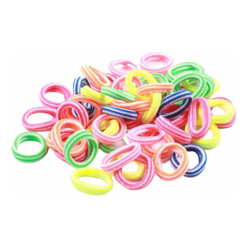 Set 50 Colet Accesorio Para Cabello Rayas 2,5cm - Louicid