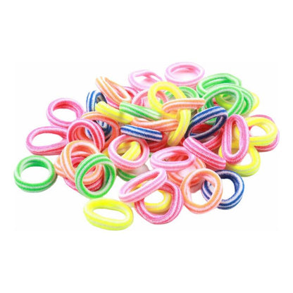 Set 50 Colet Accesorio Para Cabello Rayas 2,5cm - Louicid
