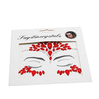 Sticker De Gemas Para Cara Y Cuerpo Variedad De Colores - Louicid