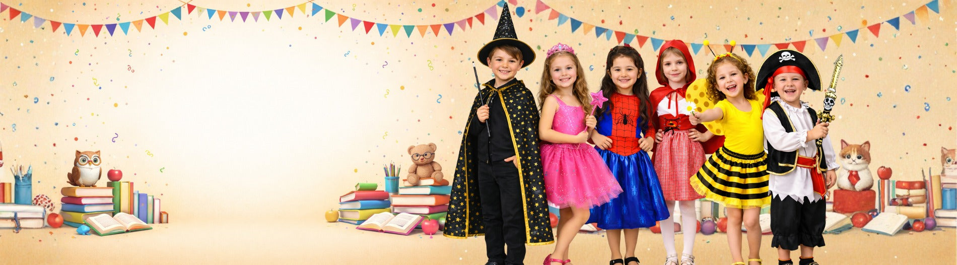 Día del libro disfraces para niños y niñas - Louicid