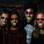 Dientes Fluor Vampiro Fiesta Halloween - Louicid