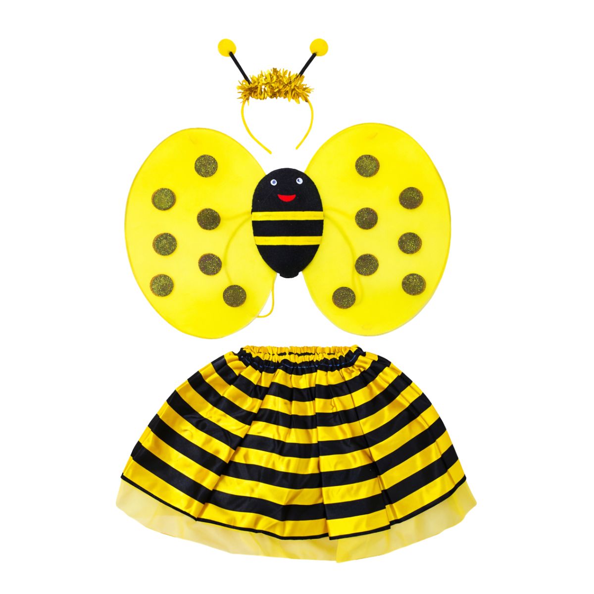Disfraz Abeja Niña 3 Piezas - Louicid