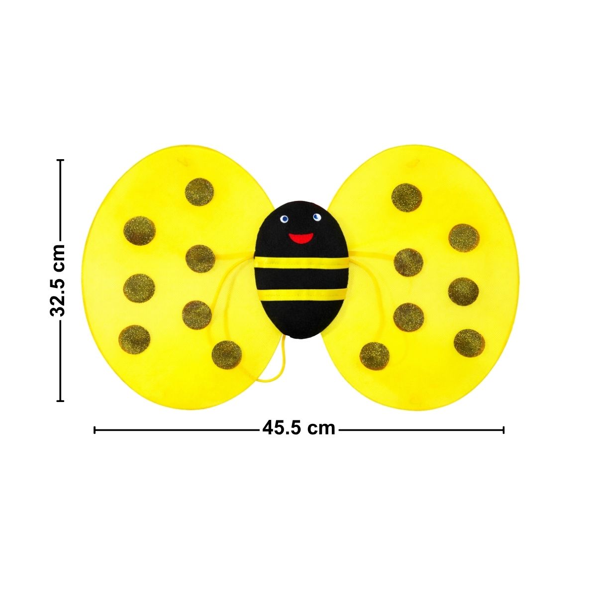 Disfraz Abeja Niña Alas Medidas - Louicid