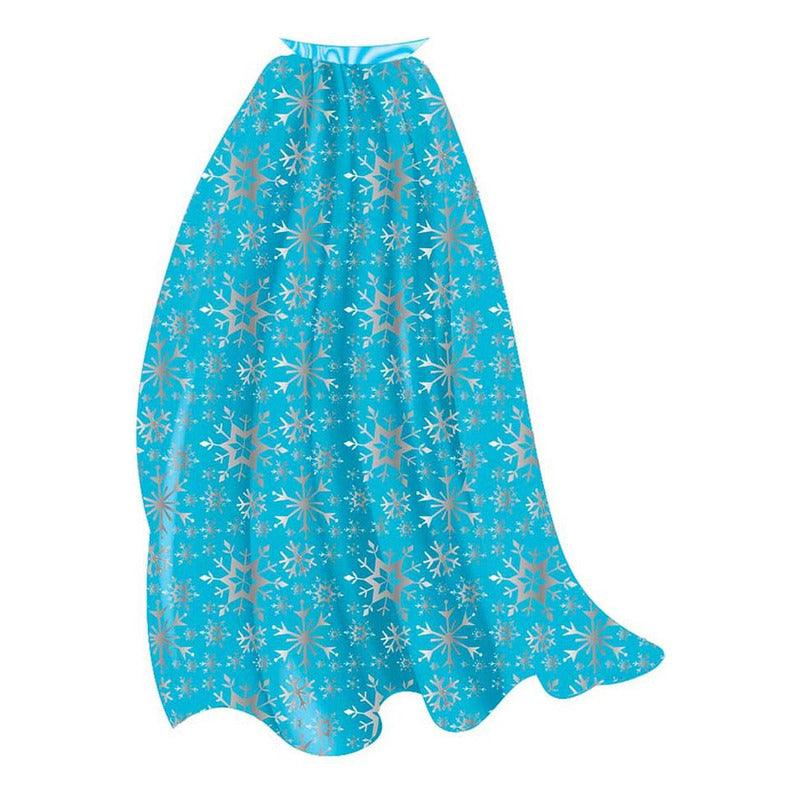 Disfraz Capa Larga Elsa Frozen Disney - Louicid