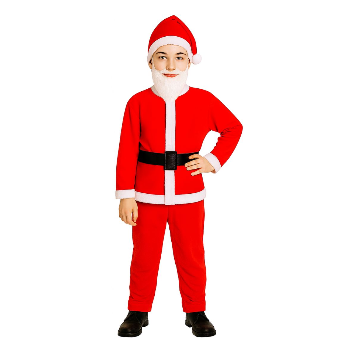 Disfraz Niño Viejo Pascuero 7 a 9 años