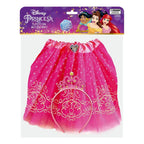 Disfraz Princesa Disney Falda Con Cintillo Corona Fucsia - Louicid