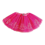 Disfraz Princesa Disney Falda Con Cintillo Corona Fucsia - Louicid