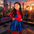 Disfraz Spidergirl Marvel Para Niñas Ciudad - Louicid