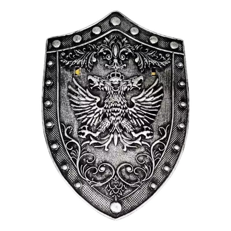 Set Espada Y Escudo Caballero Romano 49cm Disfraz Para Niños - Louicid