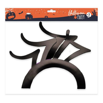 Esfera Araña Papel 42x21cm Decoración Para Halloween - Louicid