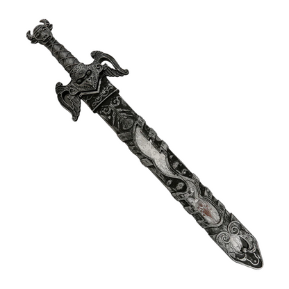 Espada medieval de plástico con funda para niños, 54 cm - Louicid