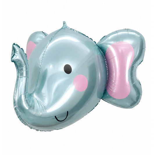 Globo Foil Elefante Baby Shower 64cm - Louicid
