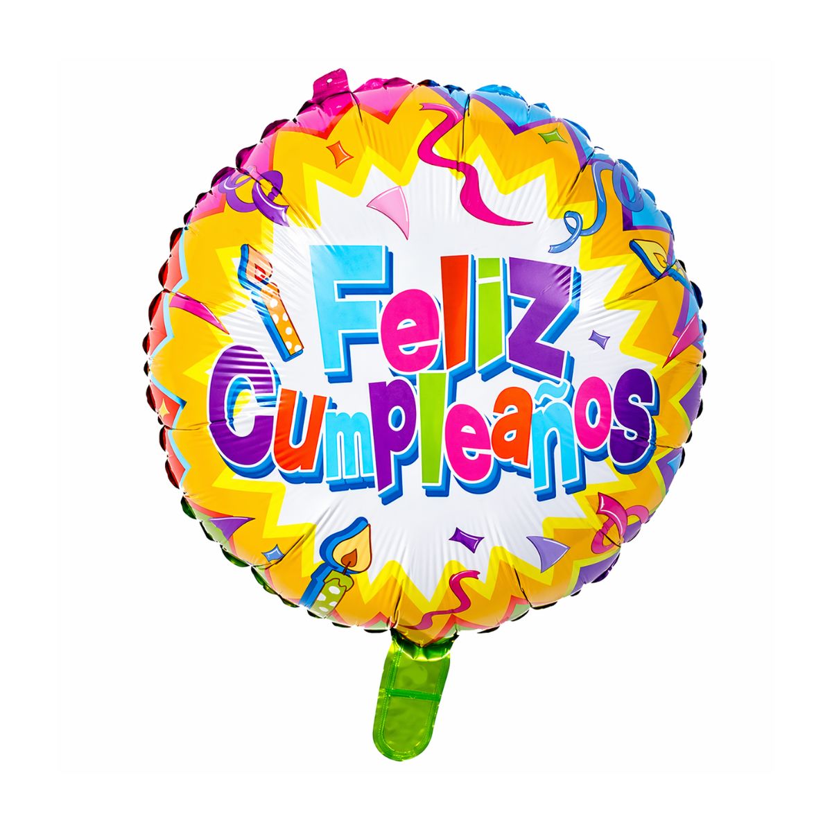 Globo Foil Feliz Cumpleaños 45cm - Louicid