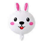 Globo Metalizado Conejo Blanco 54cm - Louicid
