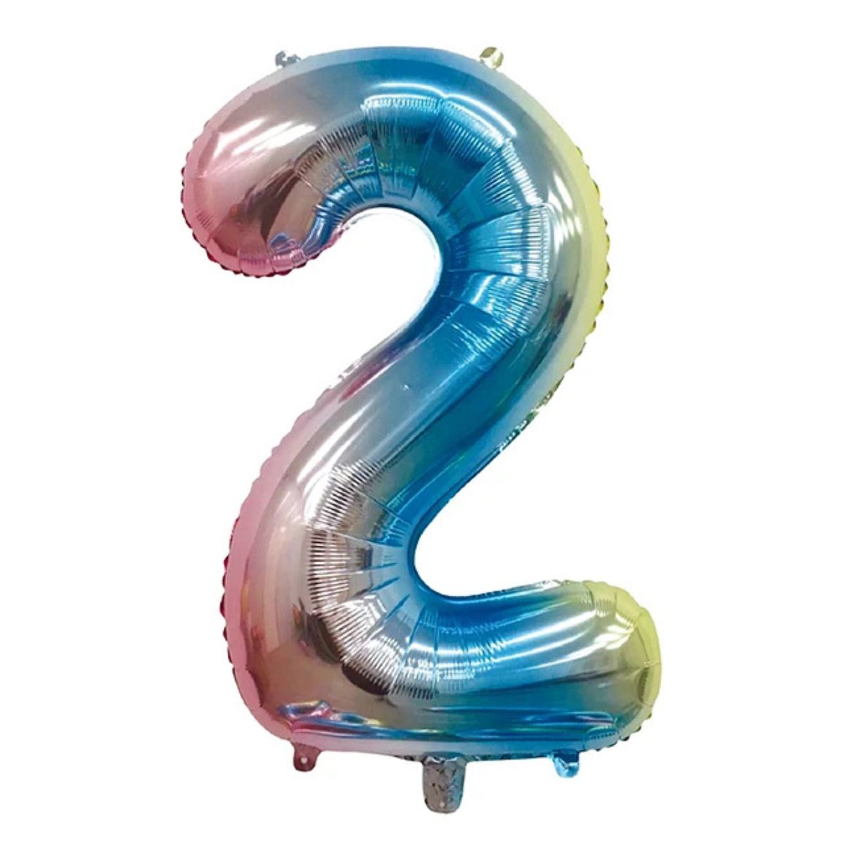 Globo Número Tornasol 81cm Número 2 - Louicid