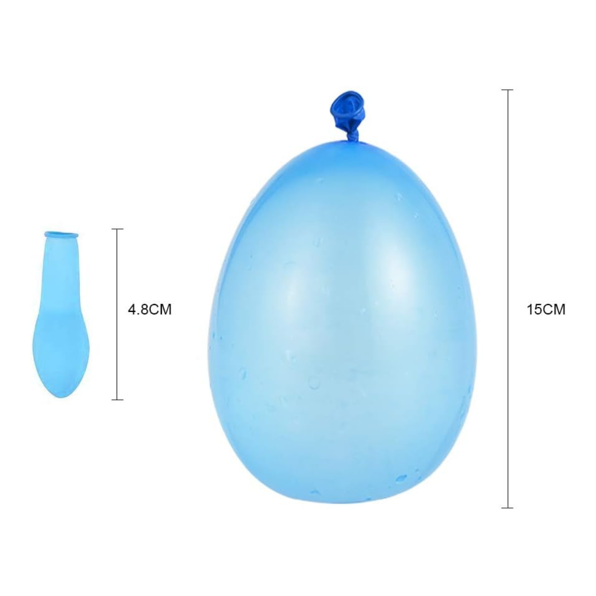 Globos De Agua Colores Surtidos 150pzs Medidas - Louicid