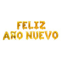 Set Globos Metálicos Letras Feliz Año Nuevo Para Decoración - Louicid
