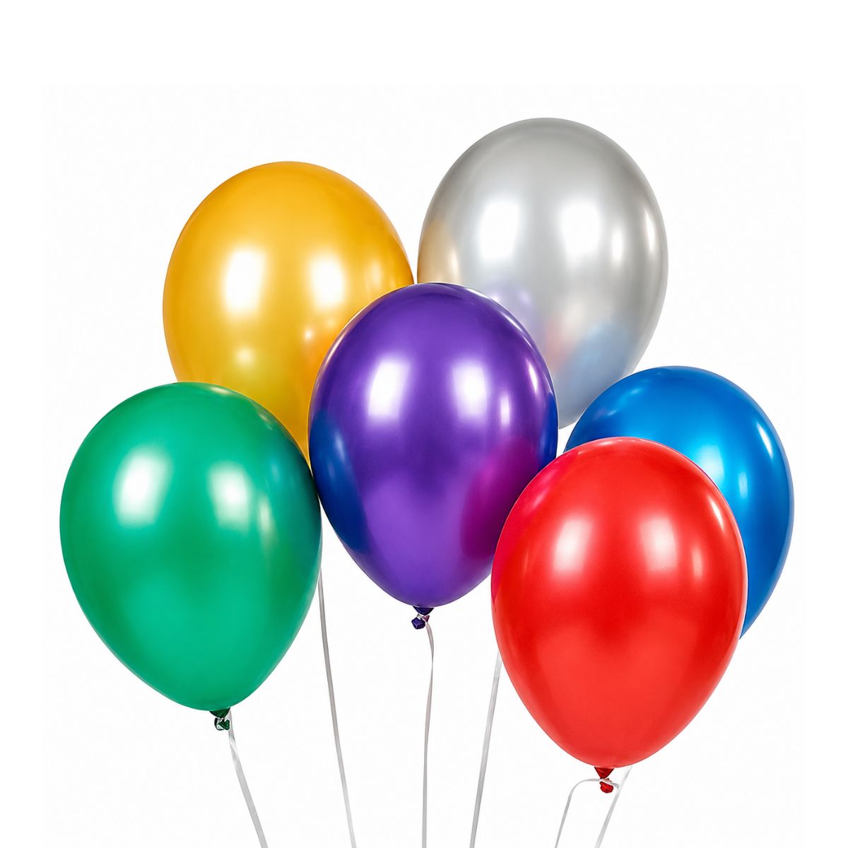 Globos Metalizados Surtidos 25 Piezas - Louicid